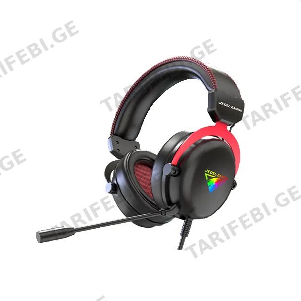 ყურსასმენი Jedel GH581 Gaming Headset Wired RGB Lighting Cable 1.8m