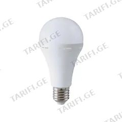 ნათურა V-TAC 15W 4000K E27 7795 A90 პლასტიკი აკუმულიატორით
