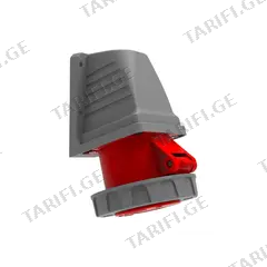 კედლის როზეტი Bemis Elektrik 90° 5x32A 3P+E+N 380V 50/60 Hz IP67