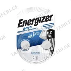 ელემენტი Energizer CR2016 2ც Ultimate Lithium