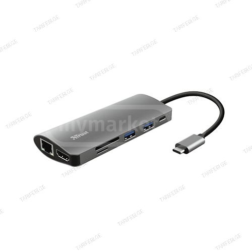 Multi ადაპტერი - Trust Dalyx 7-in-1 Type-C Multi-Port Adapte