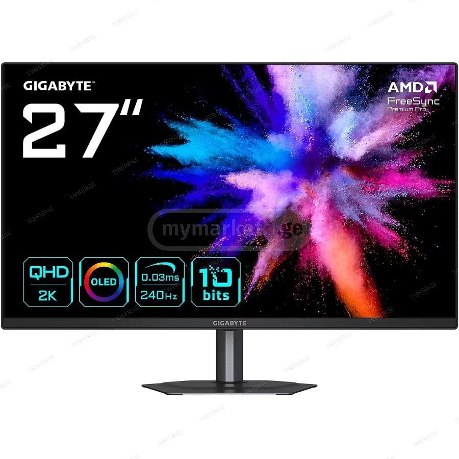 მონიტორი Gigabyte GO27Q24 27" QD-OLED 0.03ms 240Hz 2K QHD