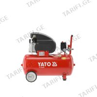(1.5kW/50ლ) ჰაერის კომპრესორი YATO YT-23305