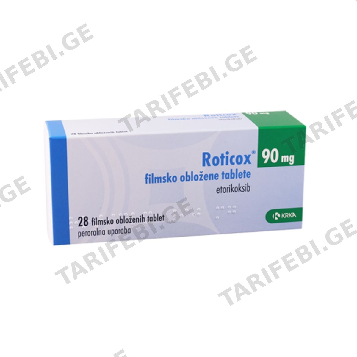 როტიკოქსი - Roticox 90მგ 28 ტაბლეტი