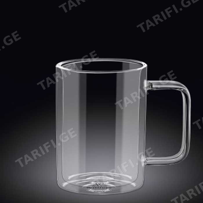მინის ჭიქა WILMAX THERMO WL-888718 / A (250 ML)
