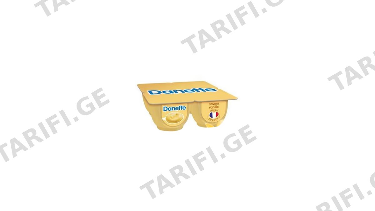 DANETTE დესერტი ვანილით 125გრ 1ც