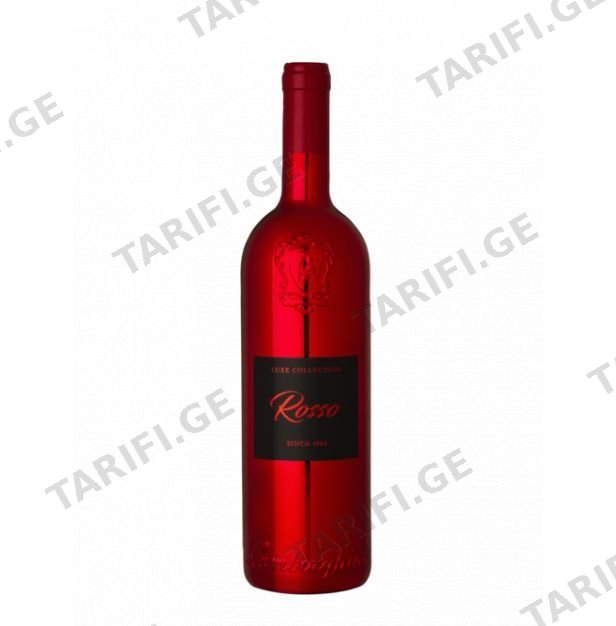 წითელი ღვინო/Lamborghini/"ROSSO"/მშრალი უმბრიიდან. 6*750მლ.