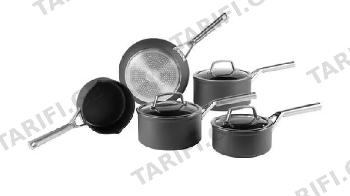 ქვაბის და ტაფის ნაკრები Ninja C35000EU, Cookware 5pcs Set, Gray
