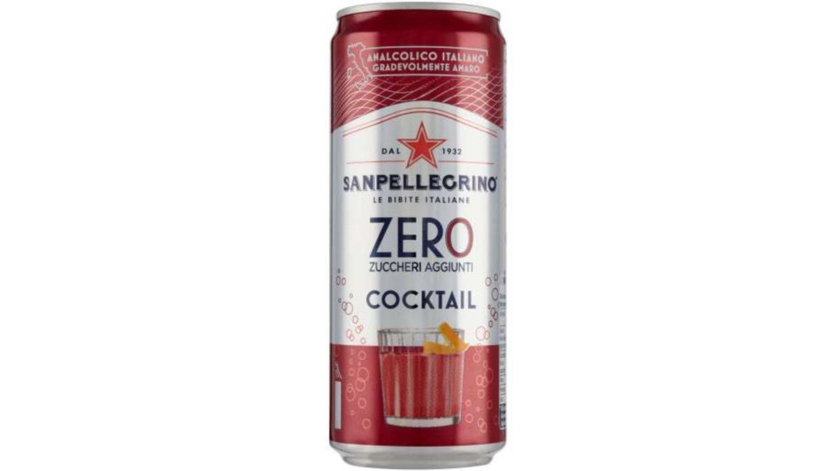 უალკოჰოლო კოქტეილი/ S.Pellegrino/ "Zero" 330მლ