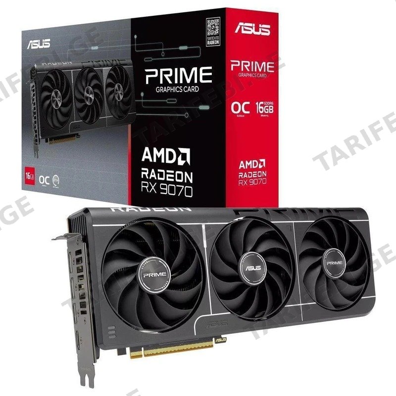 ვიდეო დაფა ASUS PRIME RX9070-O16G-EVO 16GB GDDR6 256-BIT