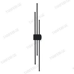 ბრა LED 60W 3000K HX-B582 შავი ლითონი