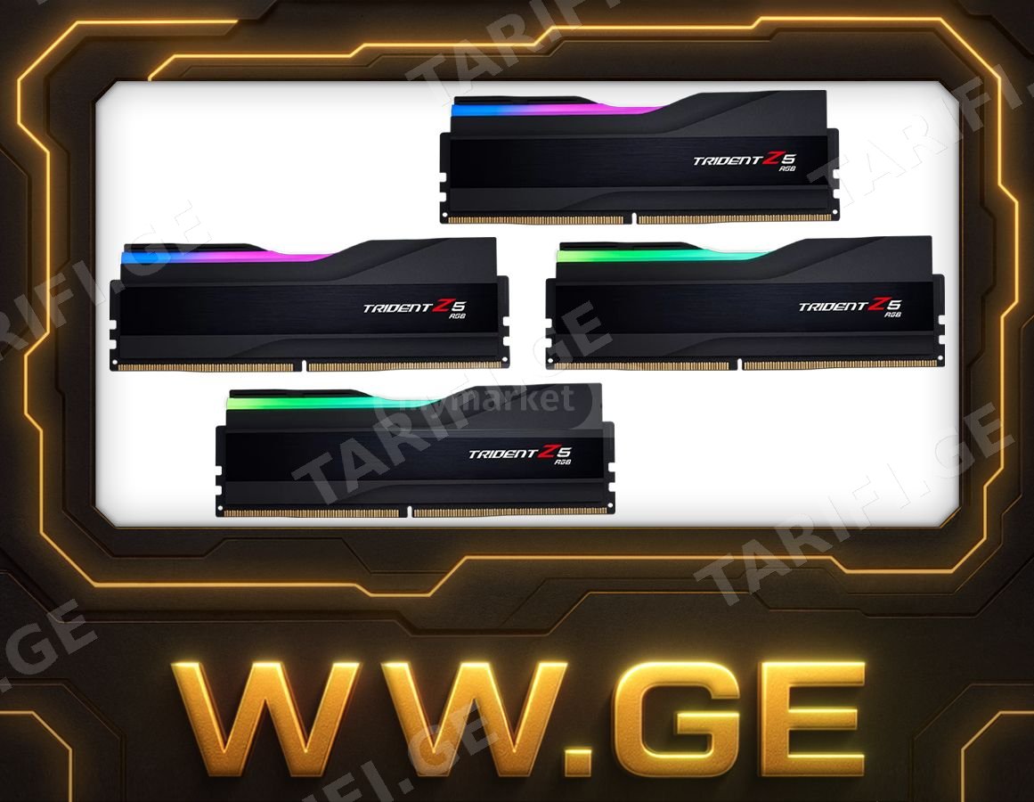 ✅G.SKILL Trident Z5 RGB 128GB 4x32 6000Mhz DDR5 RAM ✅4x32gb