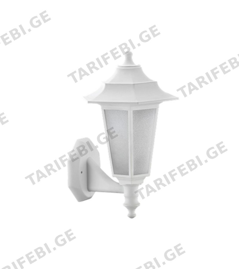 განათება ბაღის BEGONYA-2 LAMP WHITE E27 #400.020.117 TEB ELEKTRIK