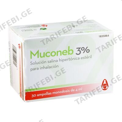 მუკონები 3% 4მლ #30ა