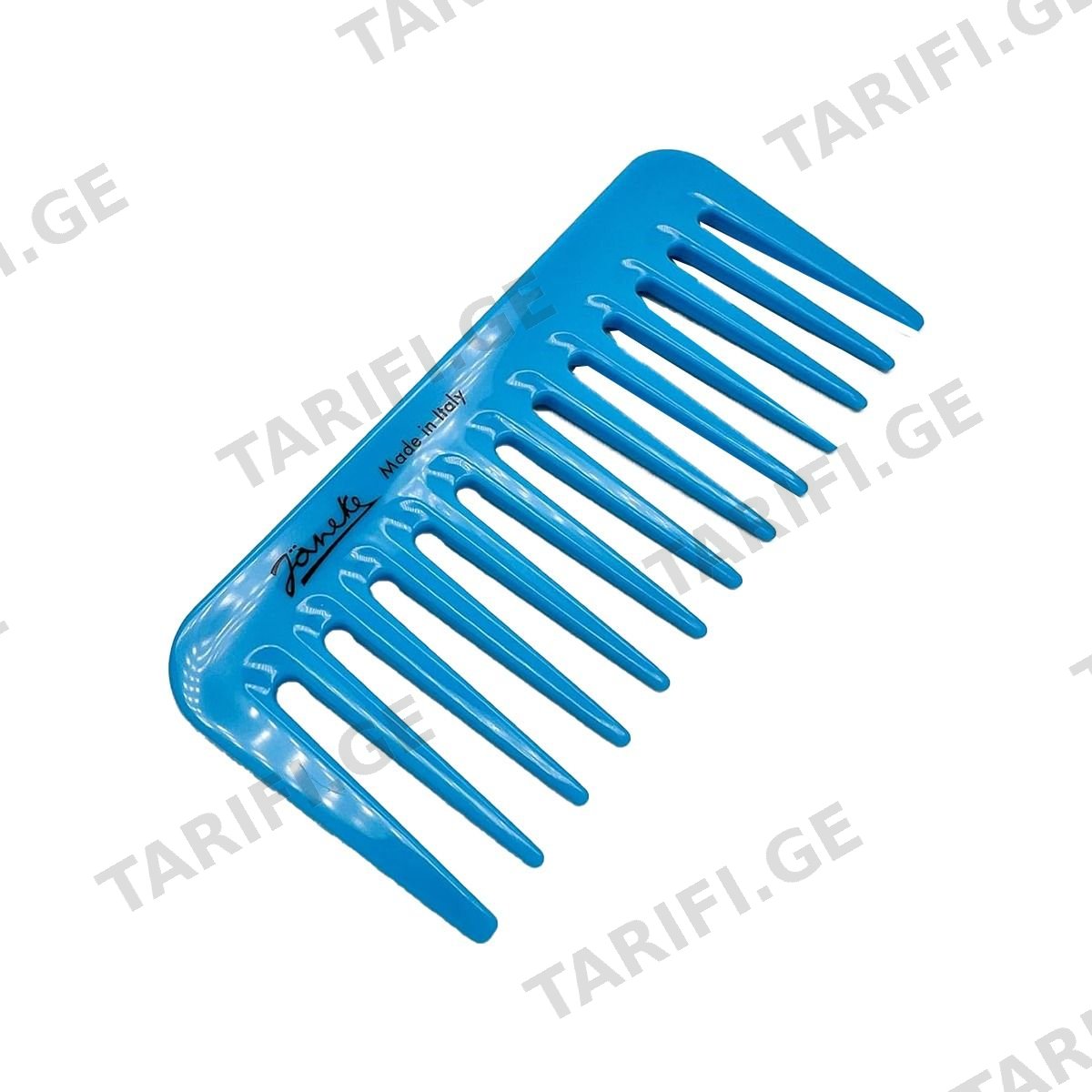 სავარცხელი Supercomb Fluo Blue 1772 იანეკი - Janeke