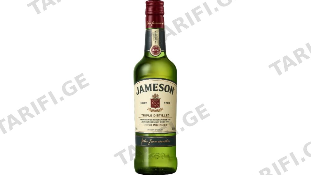 John Jameson ვისკი 40% 0.5ლ