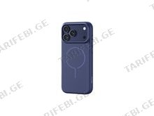 REMAX Original color Series Skin Texture Phone Case iPh17 Pro Max-Blue მობილური ტელეფონის ქეისი