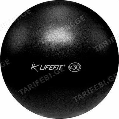 გიმნასტიკური ბურთი LIFEFIT OVERBALL (30 CM) BLACK