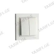ჩამრთველი რევერსი ერთიანი DESPINA white - 102-190025-109