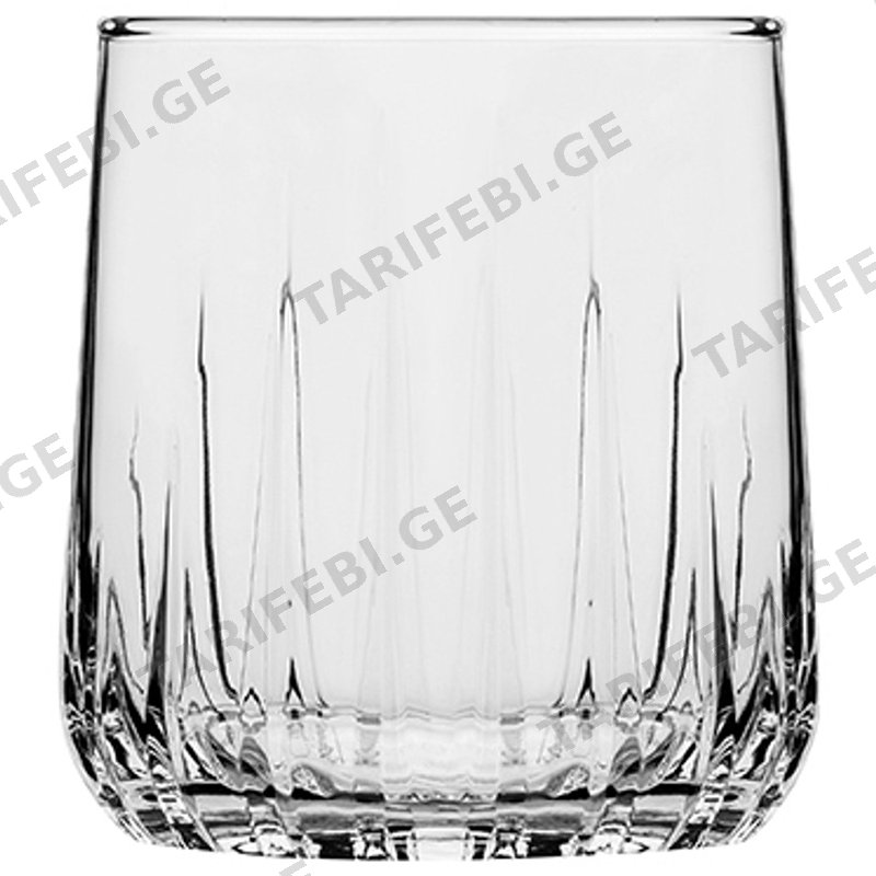 ვისკის ჭიქა PASABAHCE NOVA (315ML, 6PCS)