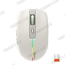 MeeTion BTM002 Khaki 2.4G+Bluetooth Office Mouse უსადენო მაუსი ხაკისფერი