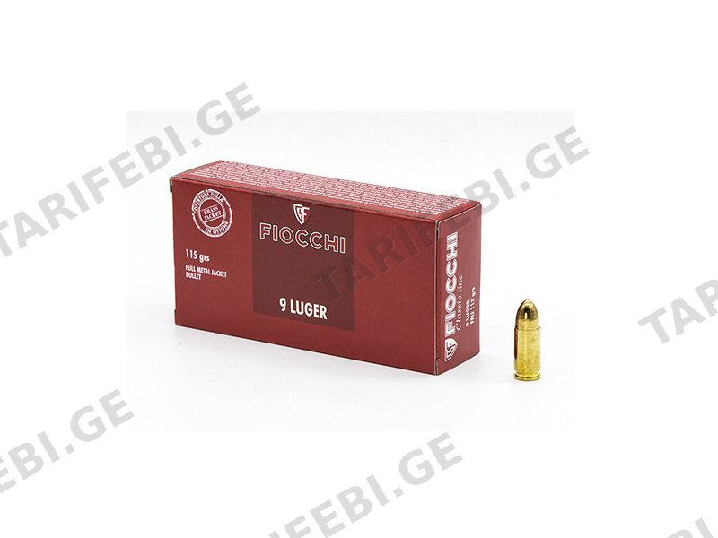 Fiocchi - 9 Luger - 115grs
