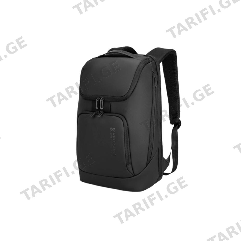 ზურგჩანთა Kingsons Waterproof Laptop Backpack 15.6″ Black – KS24001