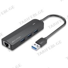 VENTION CHNBB Type-C USB ჰაბი