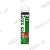 სილიკონი CS225 280გრ გამჭვირვალე CERESIT