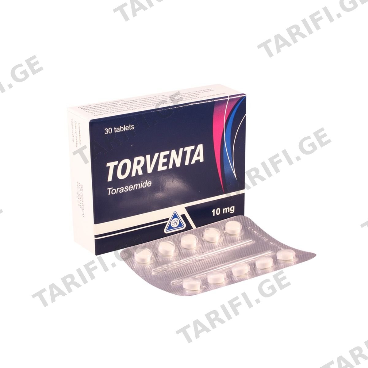 ტორვენტა 10მგ N30 ტაბლეტი