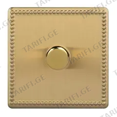 დიმერი Varilight 100W Yubiley მქრქალი თითბერი