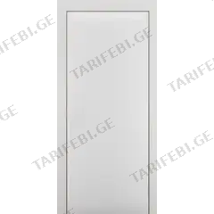 კარის ბლოკი Terminus Solid 801 თეთრი მქრქალი №801 38x700x2150 mm