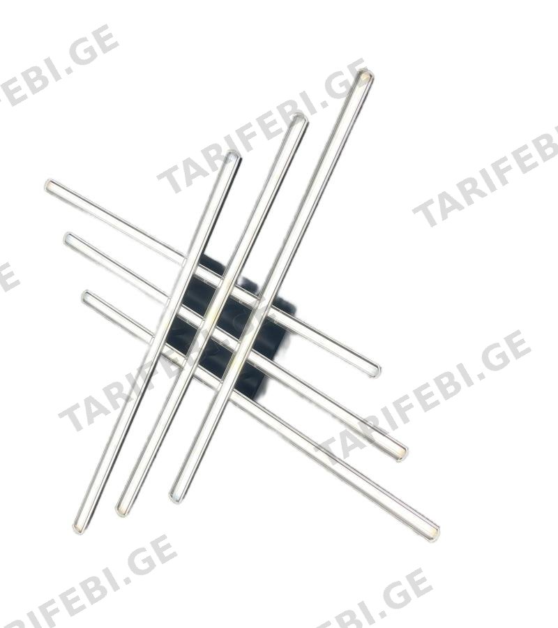 ჭაღი LED GZCG-CH8012/6 54W ფერი: Black (4000K)