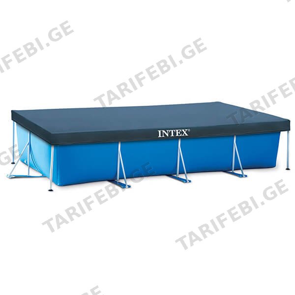კარკასული აუზის ტენტი Intex 28038 Copripiscina Frame Rettangolare 300x200 cm