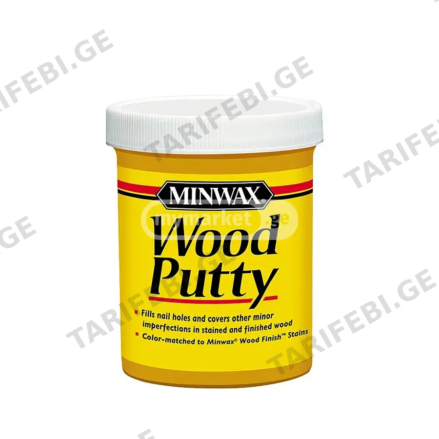 MINWAX ფერიანი ხის შემავსებელი (ხის შპაკლი) – 111მლ