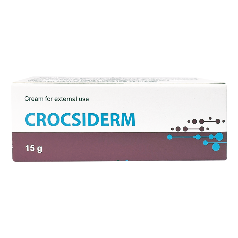 კროკსიდერმი 15გ კრემი