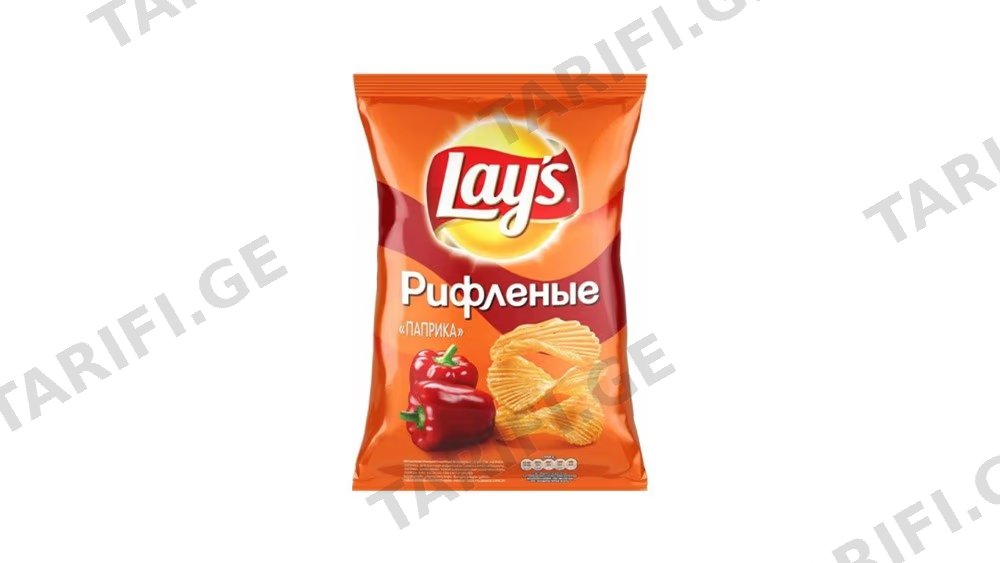 Lay's წითელი წიწაკის ჩიფსი 140გრ