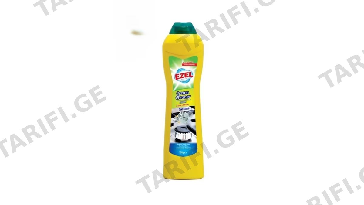 EZEL კრემის გამწმენდი კრემი ლიმონი, 500 მლ*20