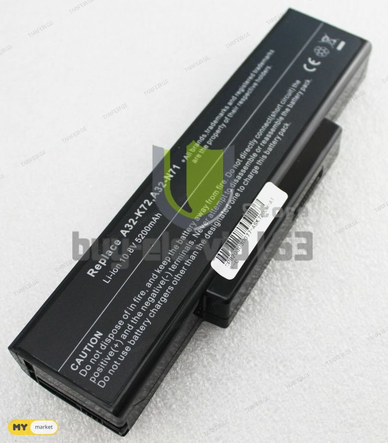 ASUS x72  K72  K73  N71  N73 X73 battery