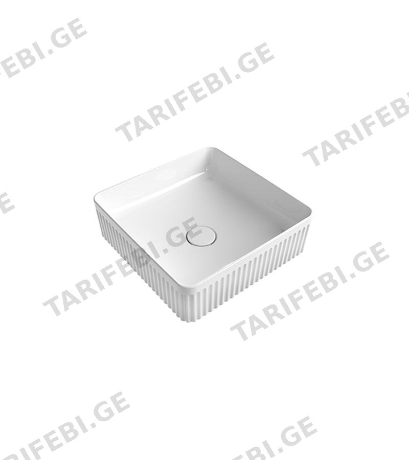 ხელსაბანი LT-2287 თეთრი 40x40x12 LETOP