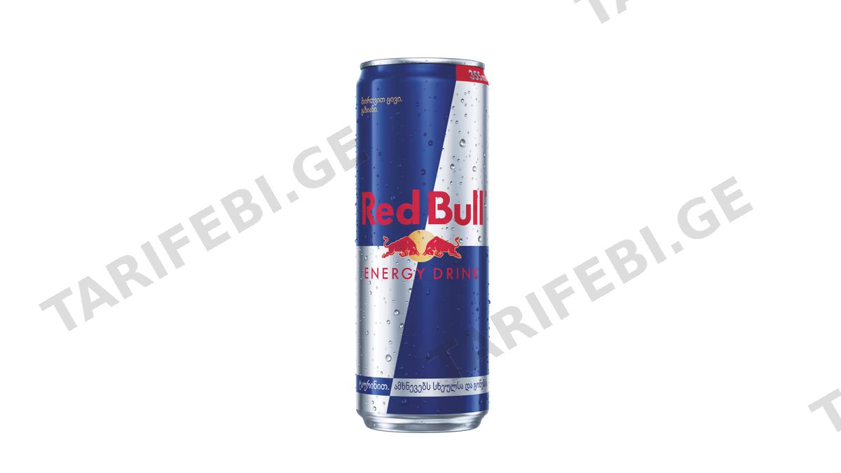 Red Bull ენერგეტიკული სასმელი 0.355ლ