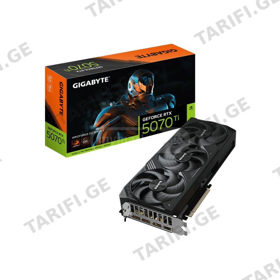 Gigabyte RTX 5070 Ti WINDFORCE OC SFF 16GB GDDR7 256-bit Dua
