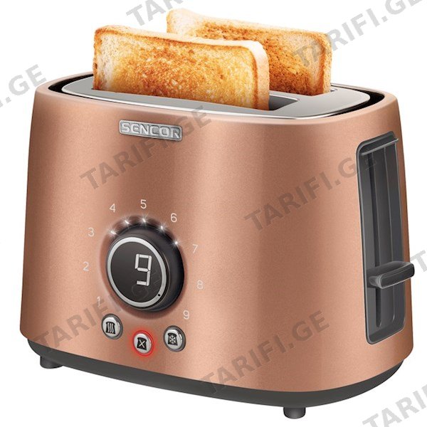 ტოსტერი Sencor STS 6056GD 1000W, Toaster, Brown