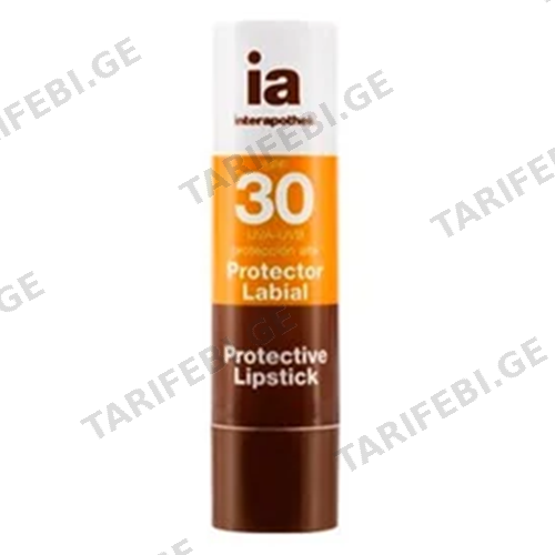 ინტერაპოთეკი - ტუჩის ბალზამი ვანილი SPF30