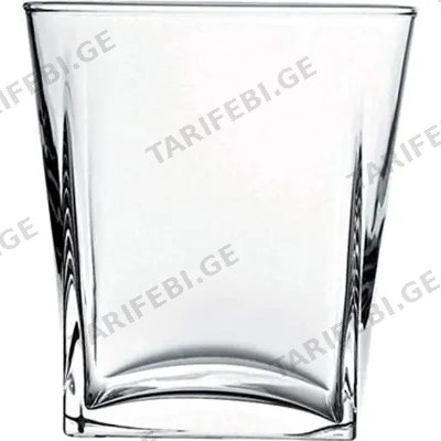 მინის ვისკის ჭიქა PASABAHCE 9412903 -12-1 (კარე) 310 ML