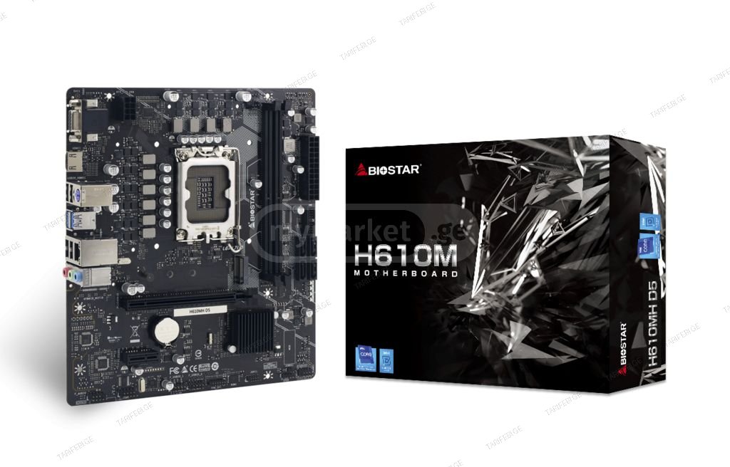დედაბარათი Biostar H610MH D5  DDR5 H610 H610M