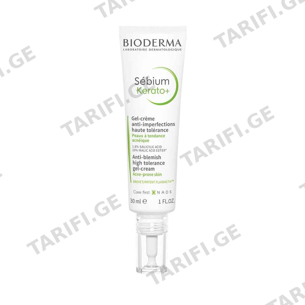 კრემ-გელი KERATO+ Sebium 30მლ 5367 ბიოდერმა - Bioderma