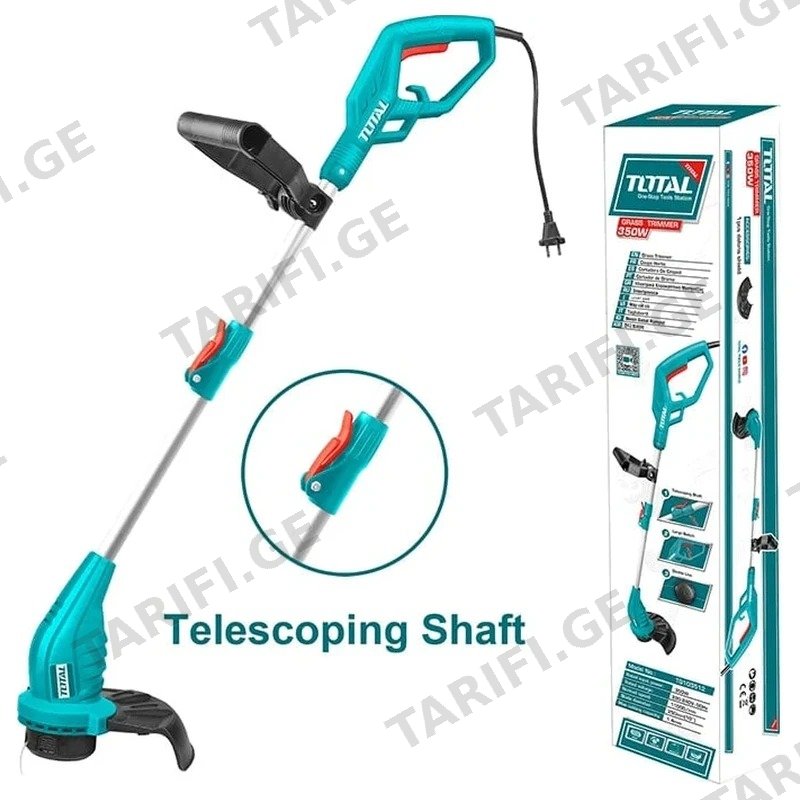 ბალახის ელექტრო სათიბი ტრიმერი TOTAL TG103512 350W