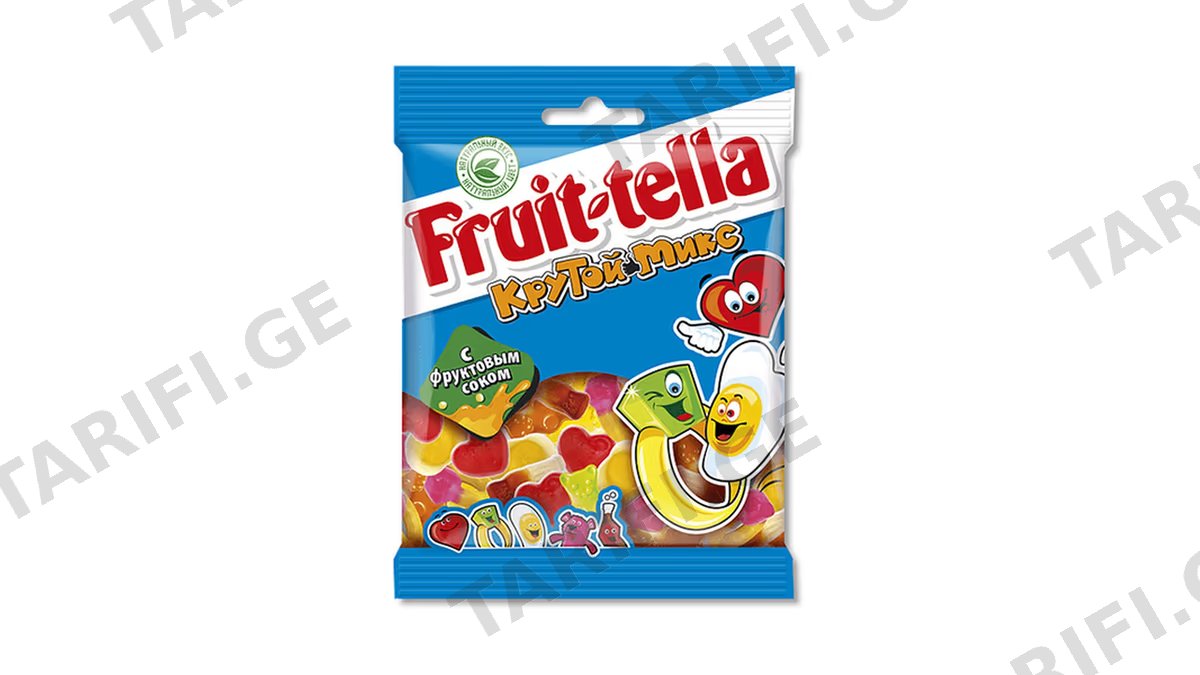 ფრუტელა ჟელიბონი მიქსი 70გრ