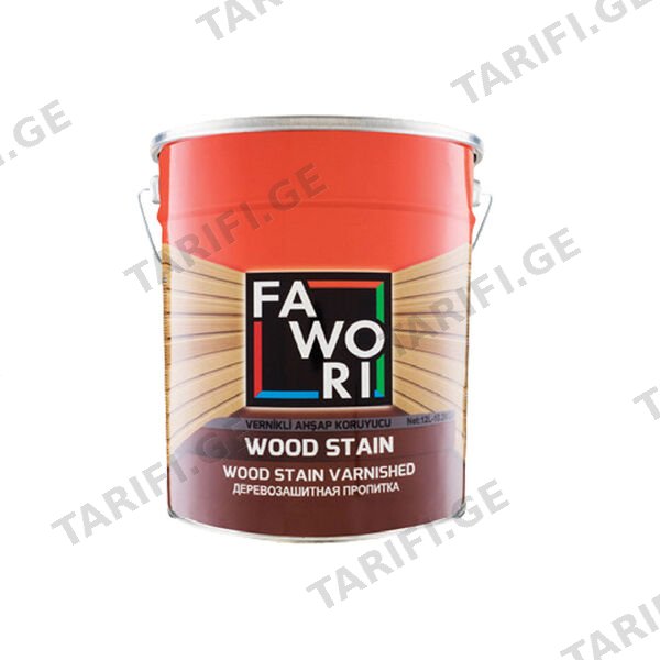 0,75ლტ ხის ლაქი კაკლის ფერი FWR WOOD STAIN CEVIZ 0.75LT